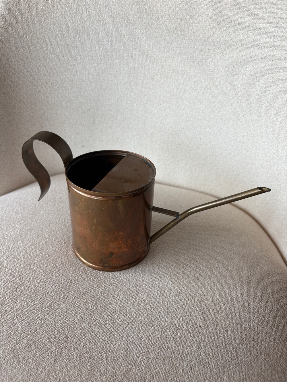 Vintage Mid-Century "Delta" Dutch Copper Indoor Watering Can - Made in Holland